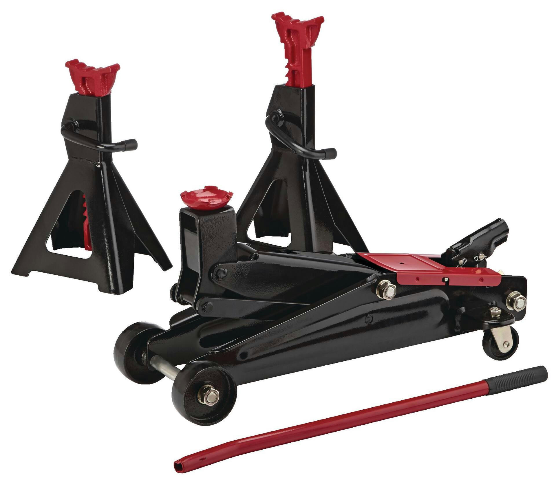 MotoMaster Heavy-Duty Floor Jack & Stand Combo for Truck & SUV, 3-Ton