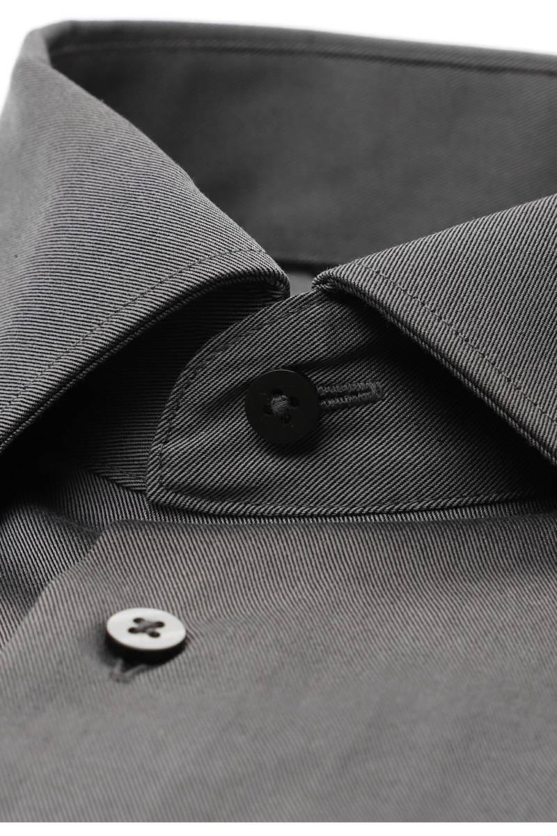 ETERNA Cover Shirt Comfort Fit Hemd steingrau, Einfarbig
