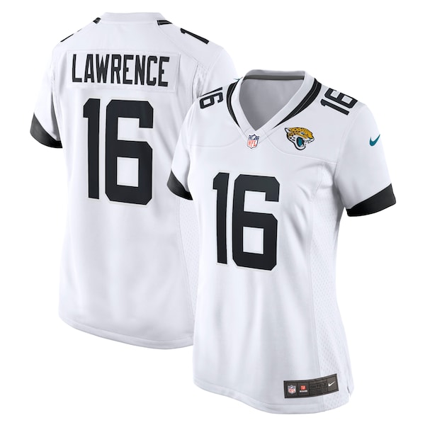 Trevor Lawrence Jacksonville Jaguars Nike Women's Game Jersey - White/Teal
