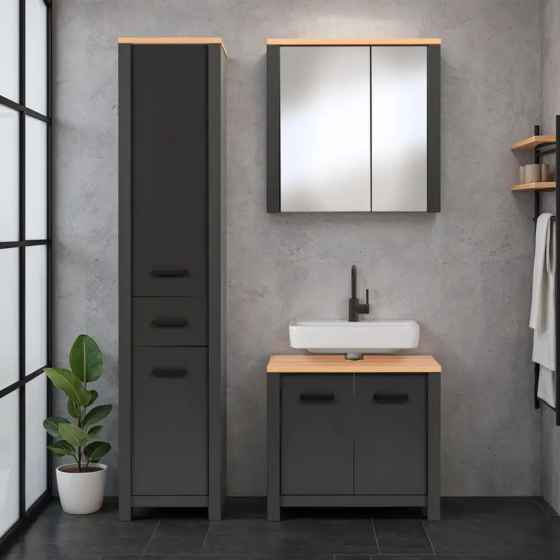 Badschrank 3-teilig Veneto