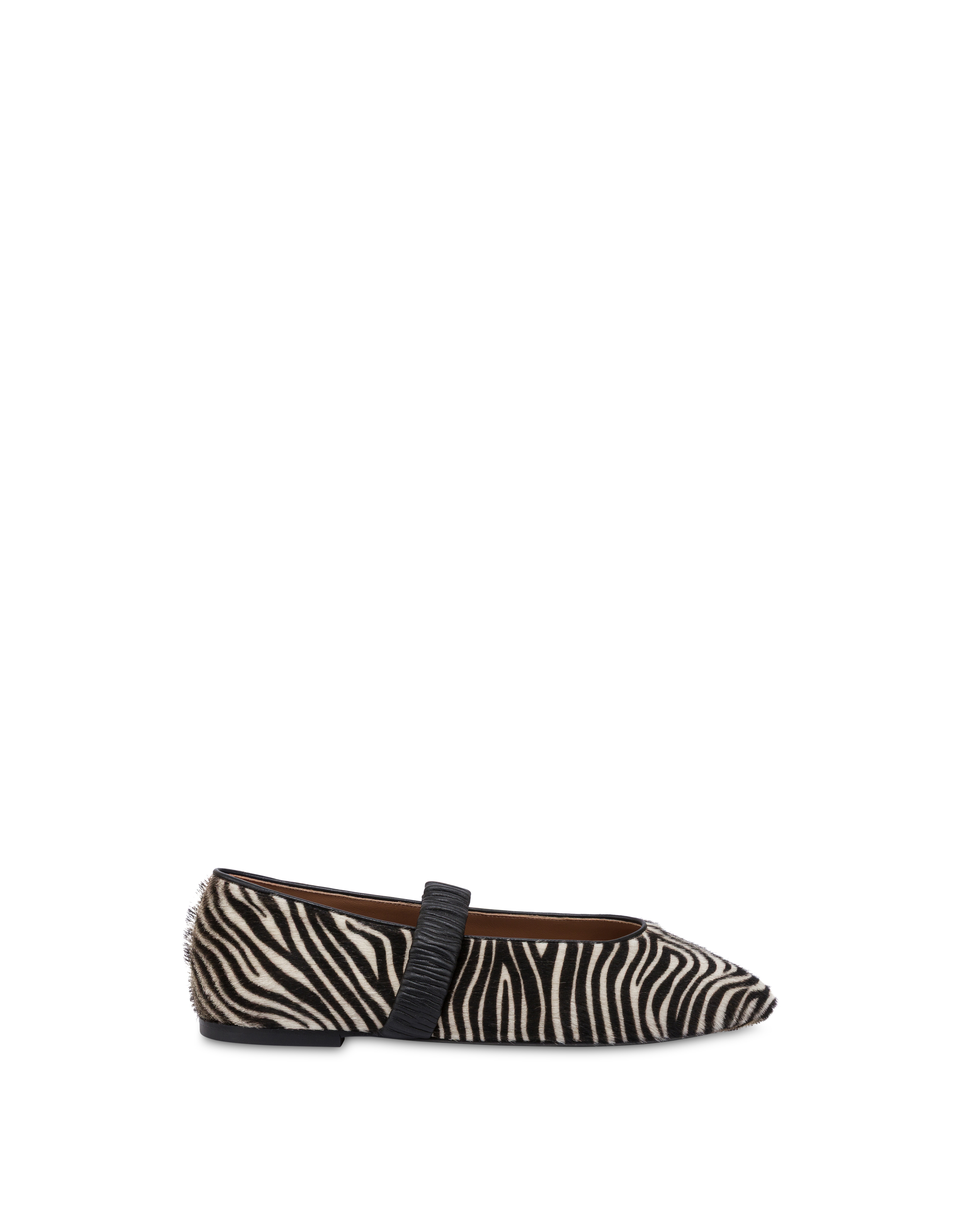 Ballerina Ballet In Cavallino Stampato Zebra