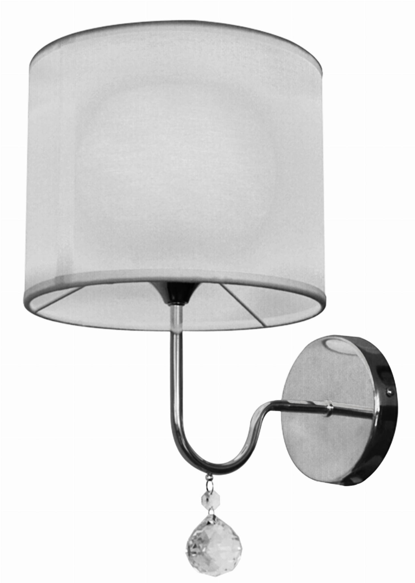 Kinkiet biały BRAVA 1xE27x60W wym:30x27x22cm IP20 Candellux