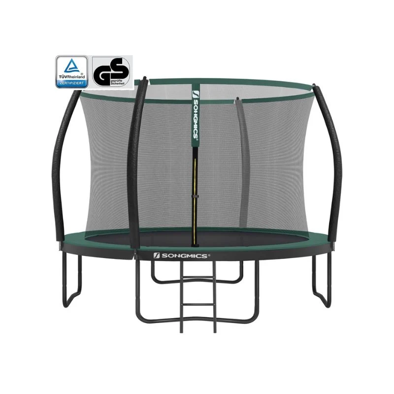 Trampoline extérieur avec échelle
