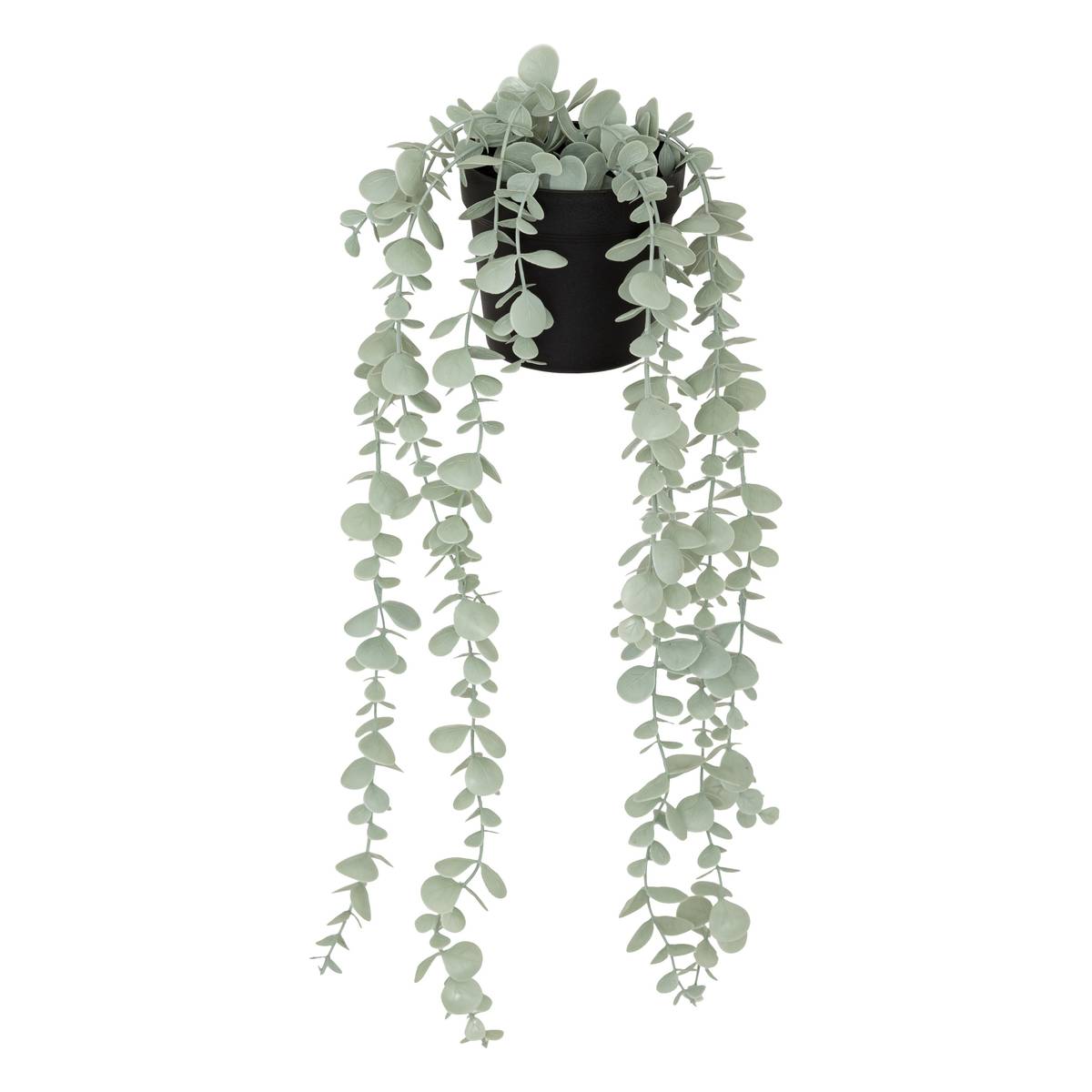 Artificial potted eucalyptus "Merly" Green, H.51 cm