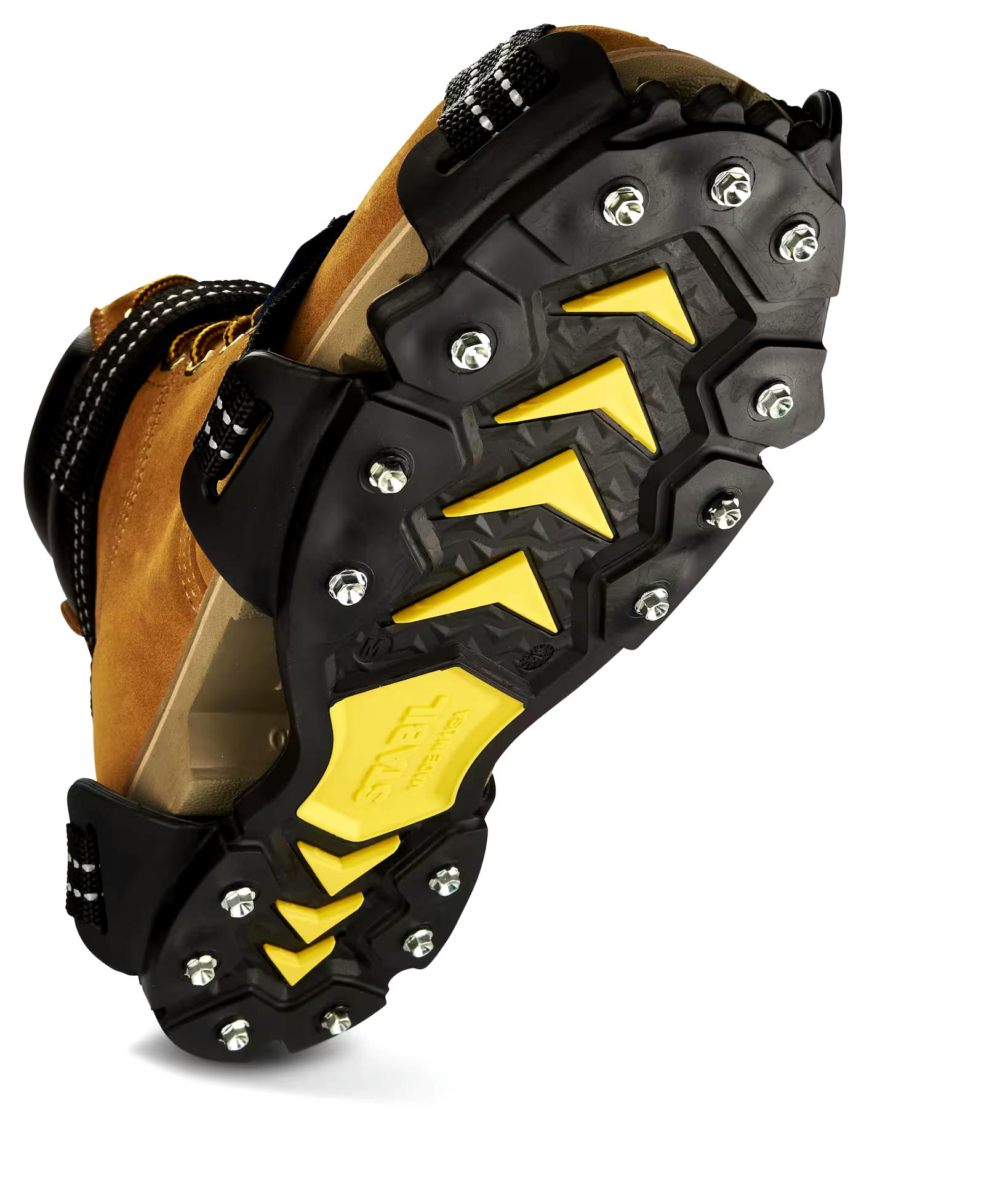 YakTrax Stabil Maxx2 Heavy Duty Adult Traction Shoe/Boot Grips for Ice, Assorted Sizes