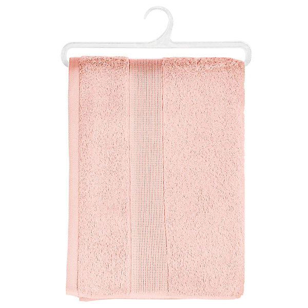 Drap de douche Essentiel - coton 450 gr/m² - rose 70x130 cm - Atmosphera