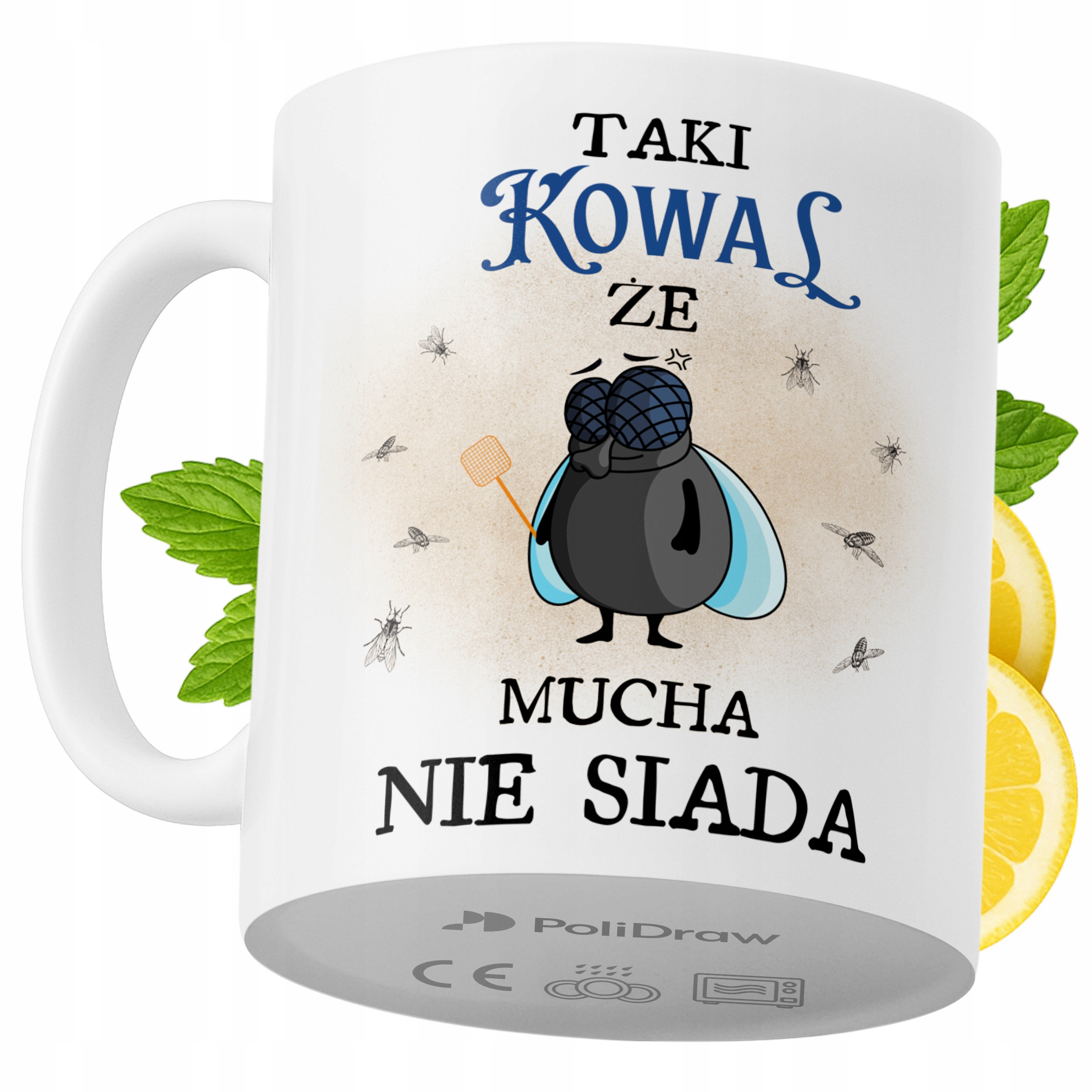 Kubek Dla Kowala na Prezent z Nadrukiem ze Zdjęciem 330 ml PoliDraw