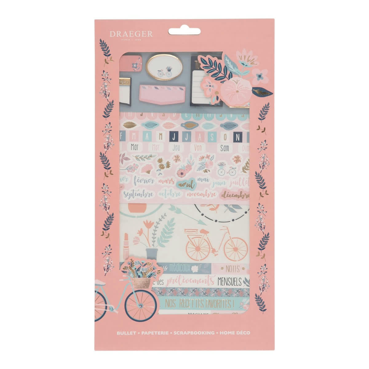 - Kit De Décoration Bullet Journal Fleurs