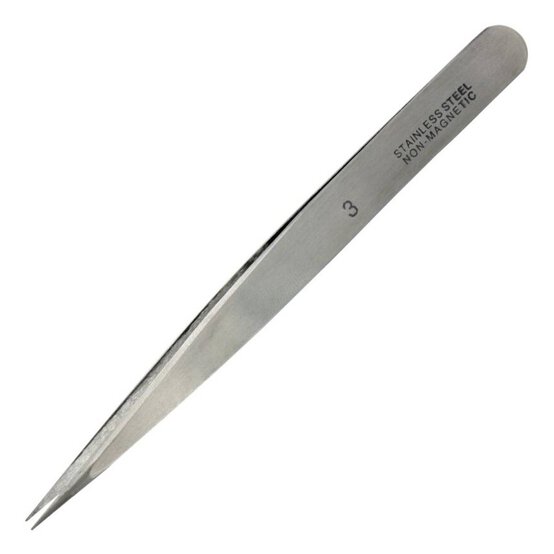 Modelcraft No.3 Fine Stainless Steel Tweezers
