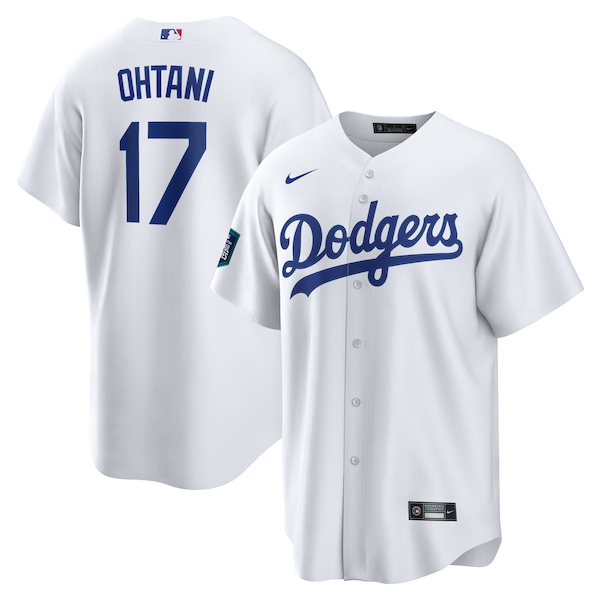 Shohei Ohtani Los Angeles Dodgers Nike 2024 MLB World Tour Seoul Series Home Replica Player Jersey - White