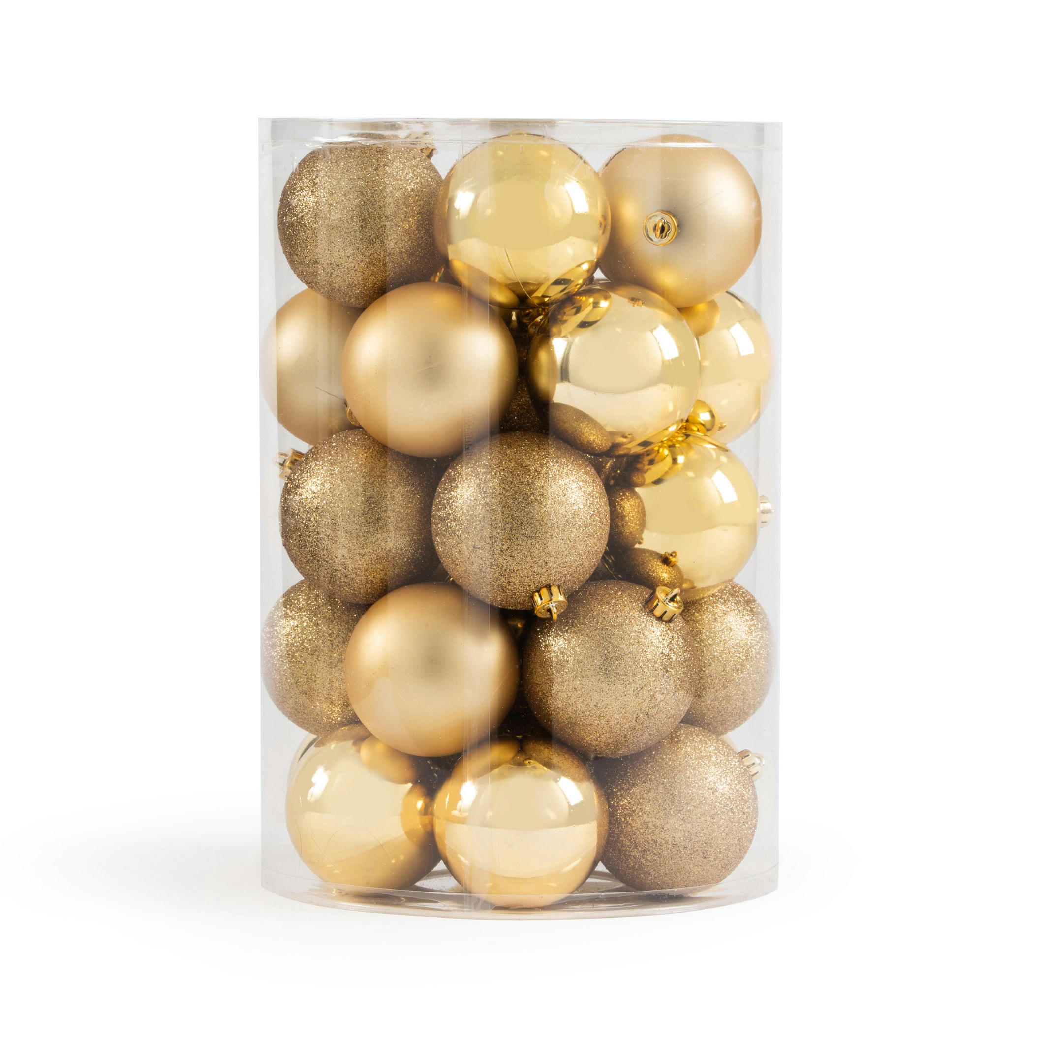 Coffret de 34 boules de Noël, Caspar