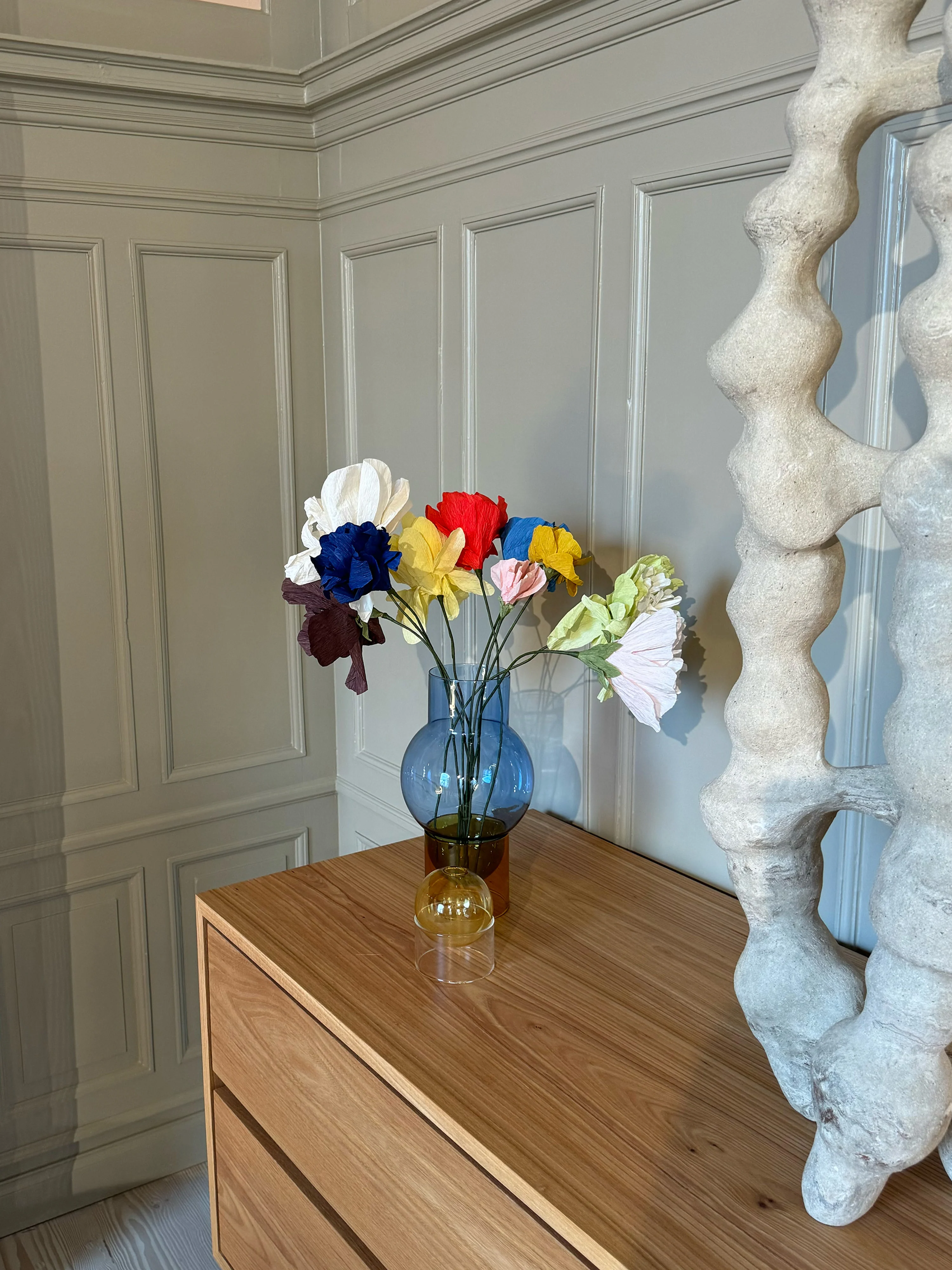 Handgefertigte Kunstblume Rhapsody Rose
