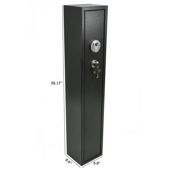 RealWork Slim Biometric Rifle Safe