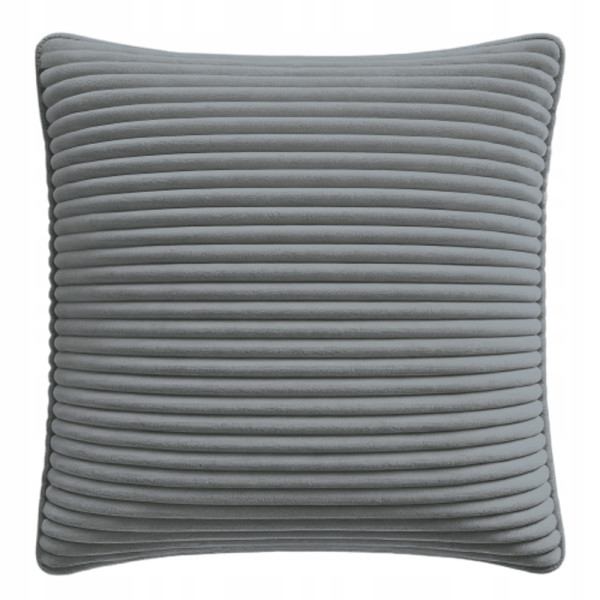 Poszewki premium na poduszki 45x25cm welur sztruks SZARY