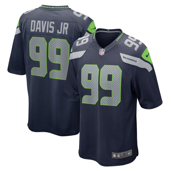 Carl Davis Jr. Seattle Seahawks Nike  Game Jersey - College Navy