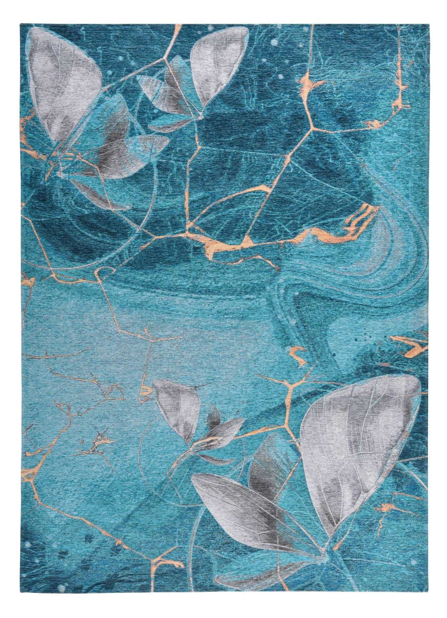 COSIMA - Tapis salon tissé plat - turquoise multi 190x280 cm