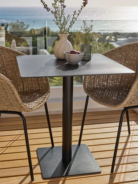 Cafébord KAPPRUET B65xL65 sort