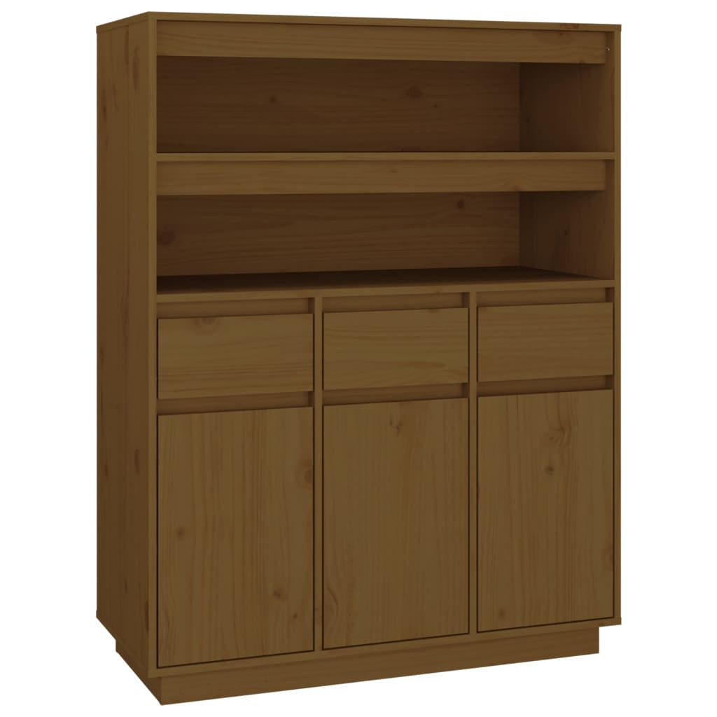 VidaXL Kredens miodowy brąz 89x40x116,5 cm