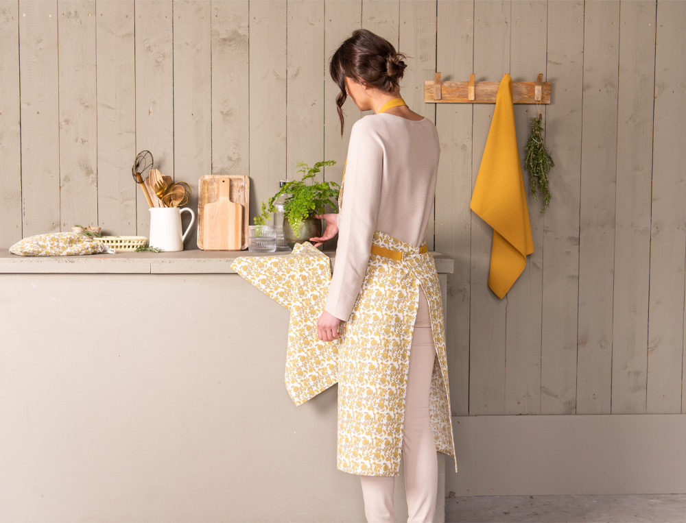 TablierFleurs de moutarde