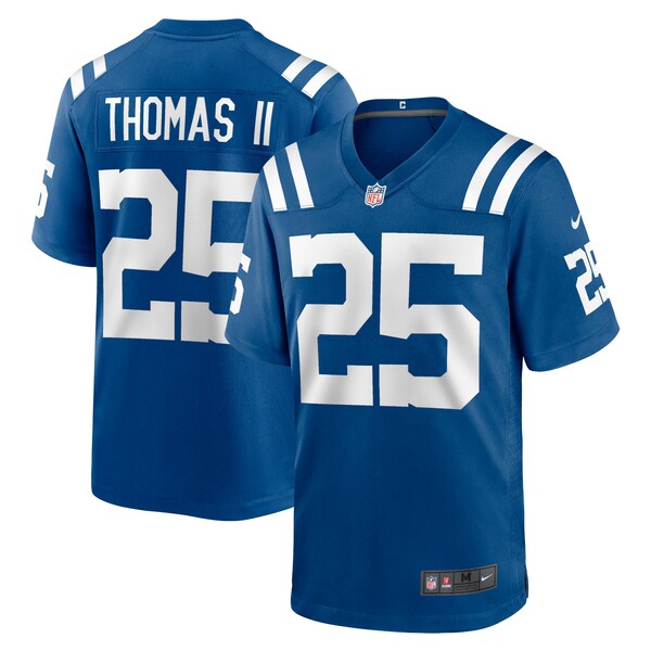 Rodney Thomas II Indianapolis Colts Nike Game Player Jersey - Royal/Blue