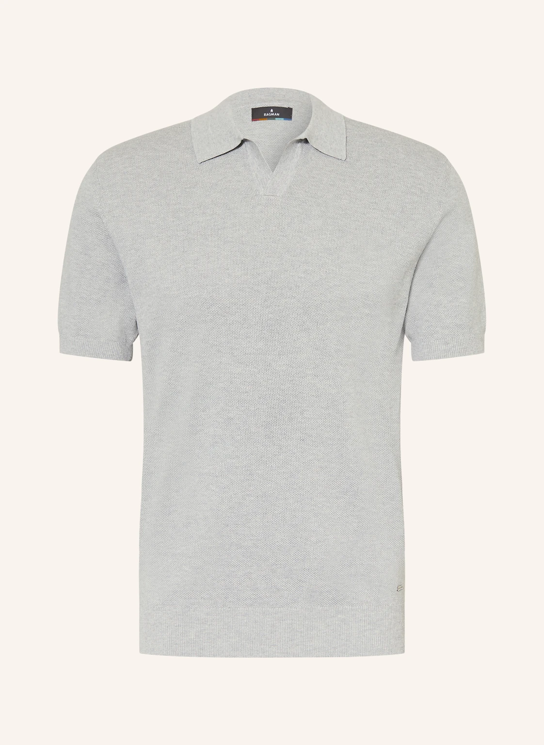 RAGMAN Strick-Poloshirt