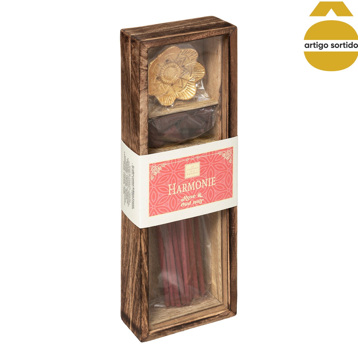 Conjunto de incenso e cones doly