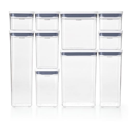 Oxo Good Grips 2.0 Container Set 10 Piece Air Tight Pop 10Pc