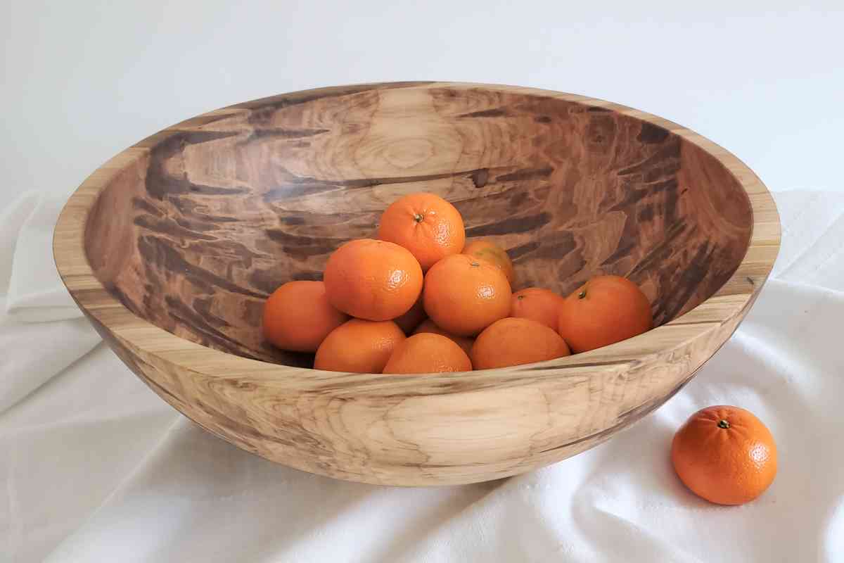 Beyond Big Natural Maple Wood Bowl