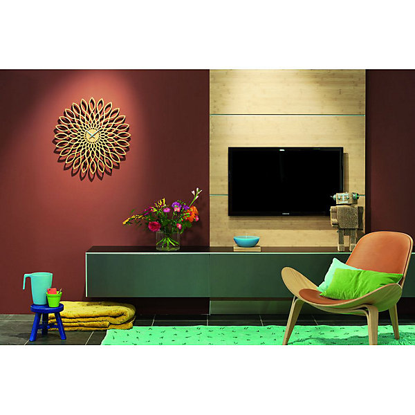 Horloge en bois Sunflower 60 cm - 60 x 60 Type: Horloge et pendule