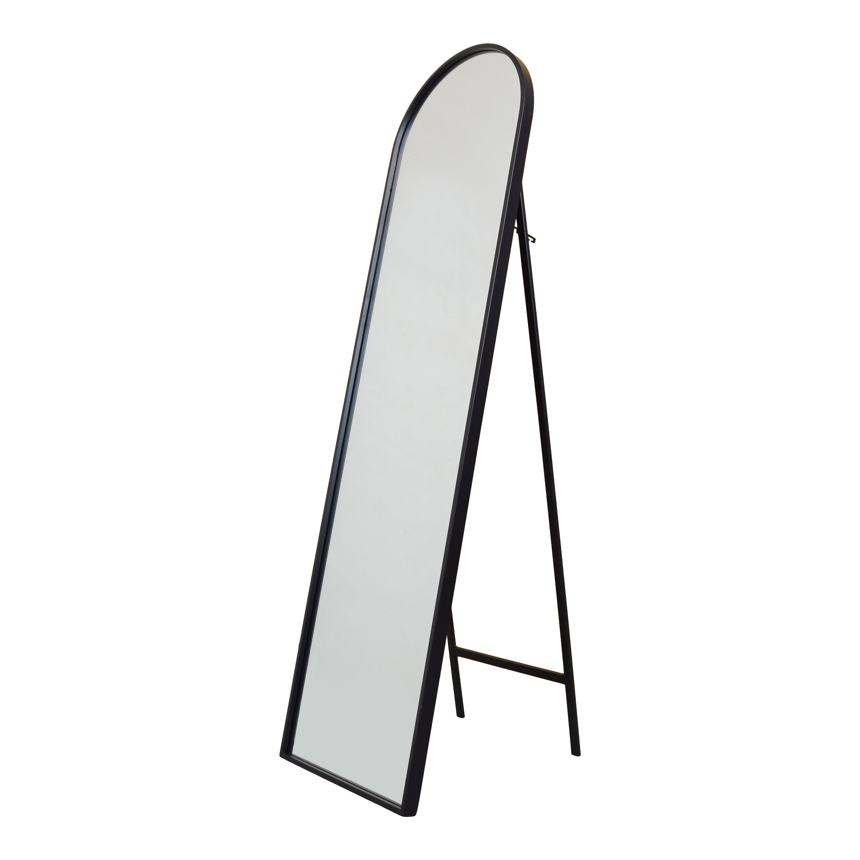 Fragix Ark passpiegel - Zwart metaal - 150x40