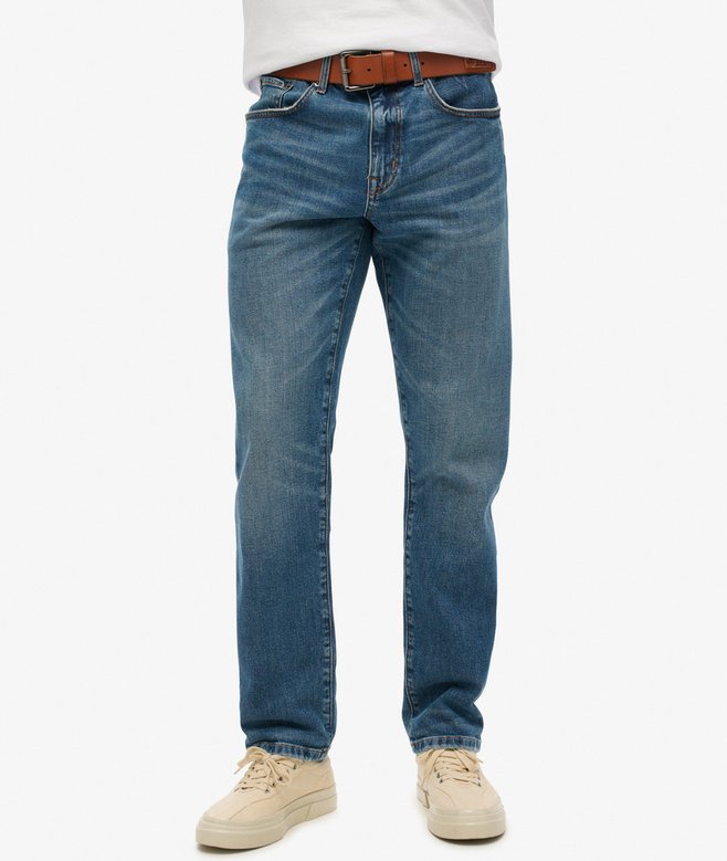 Organic Cotton Vintage Slim Straight Jeans