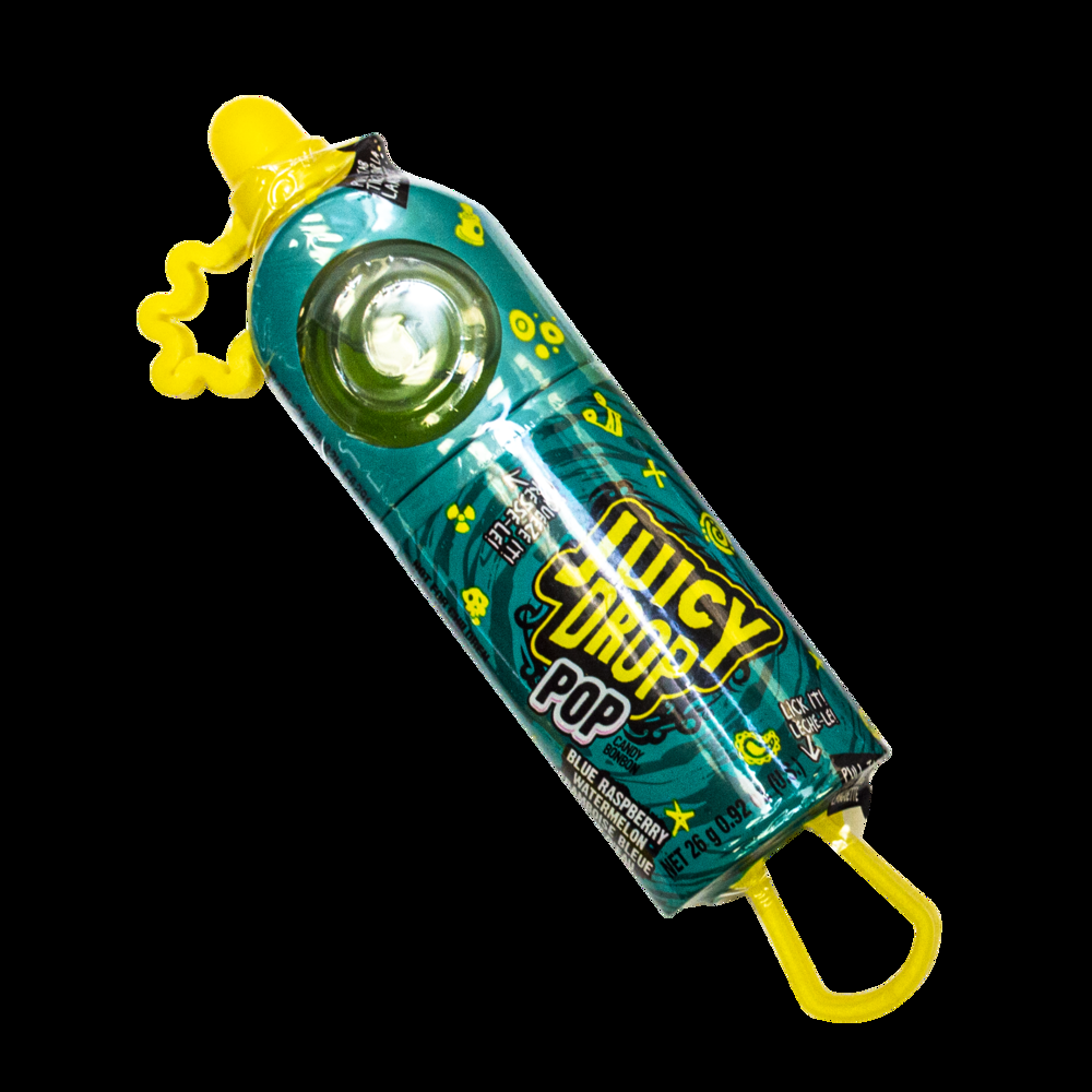 Bazooka Candy Juicy Drop Pop, Assorted Flavours, 26-g