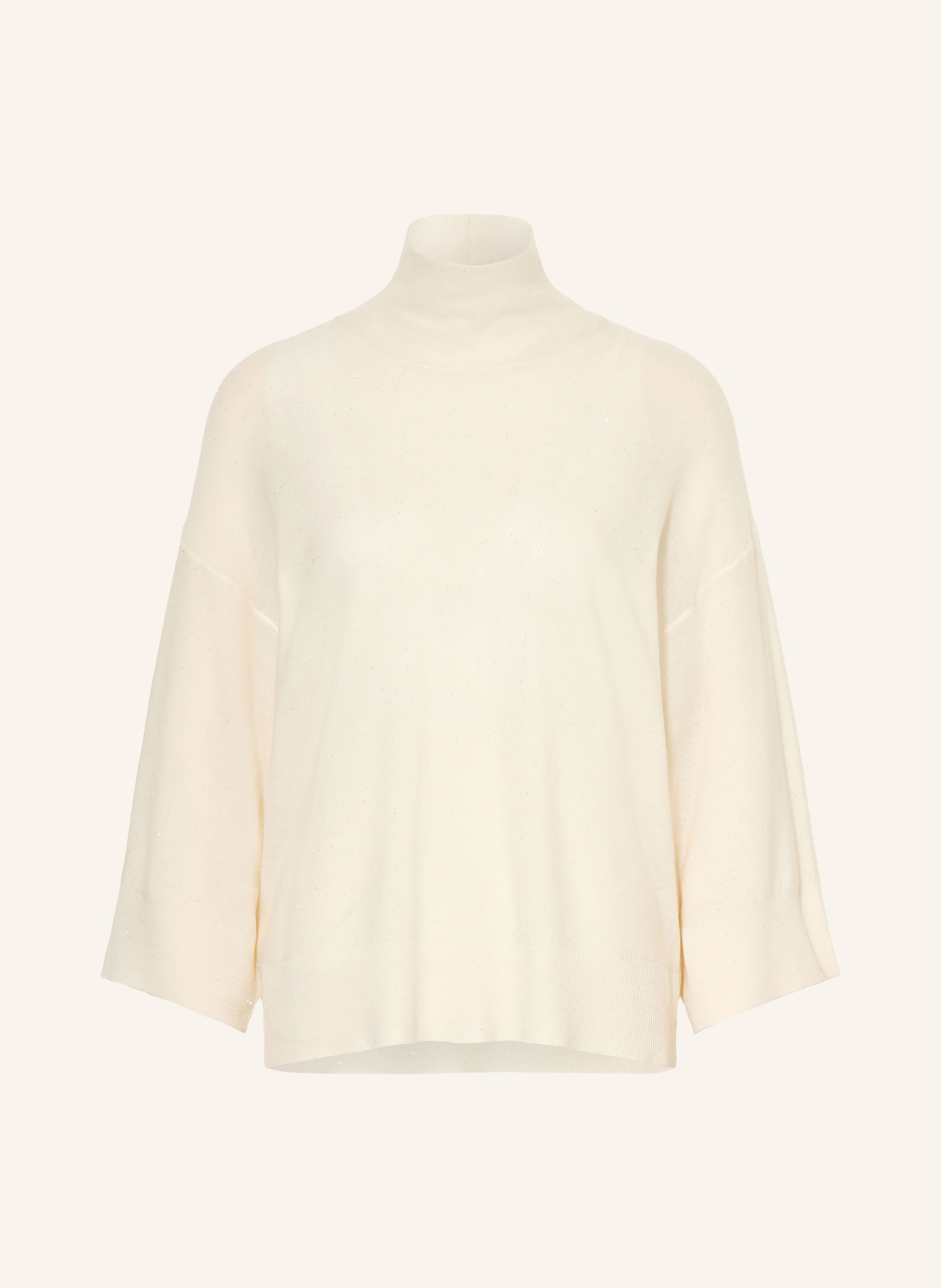 FABIANA FILIPPI Pullover mit 3/4-Arm und Pailletten