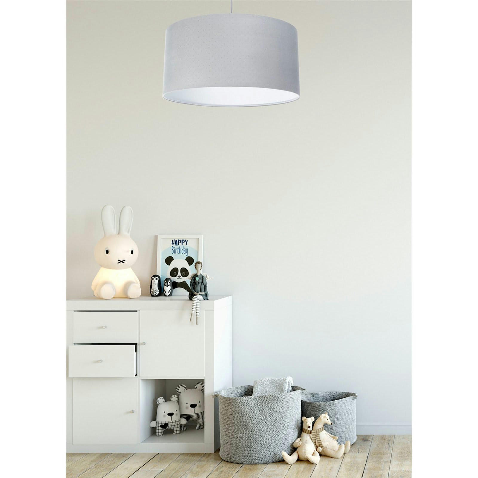 JASMINE BEBE - Suspension Tissu Gris