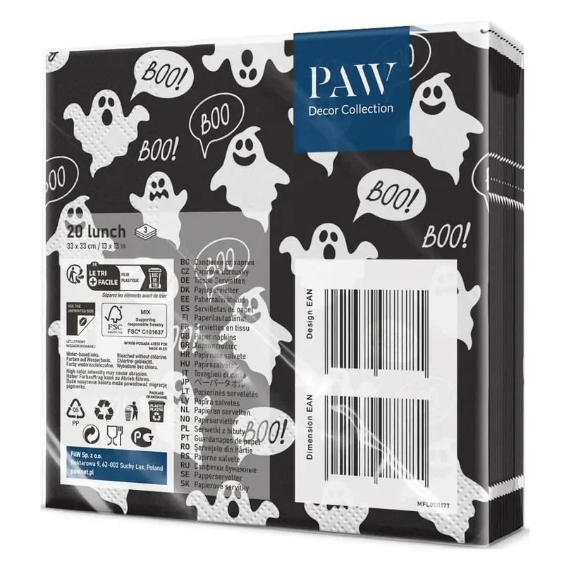 Serviette 20er-Set Boo