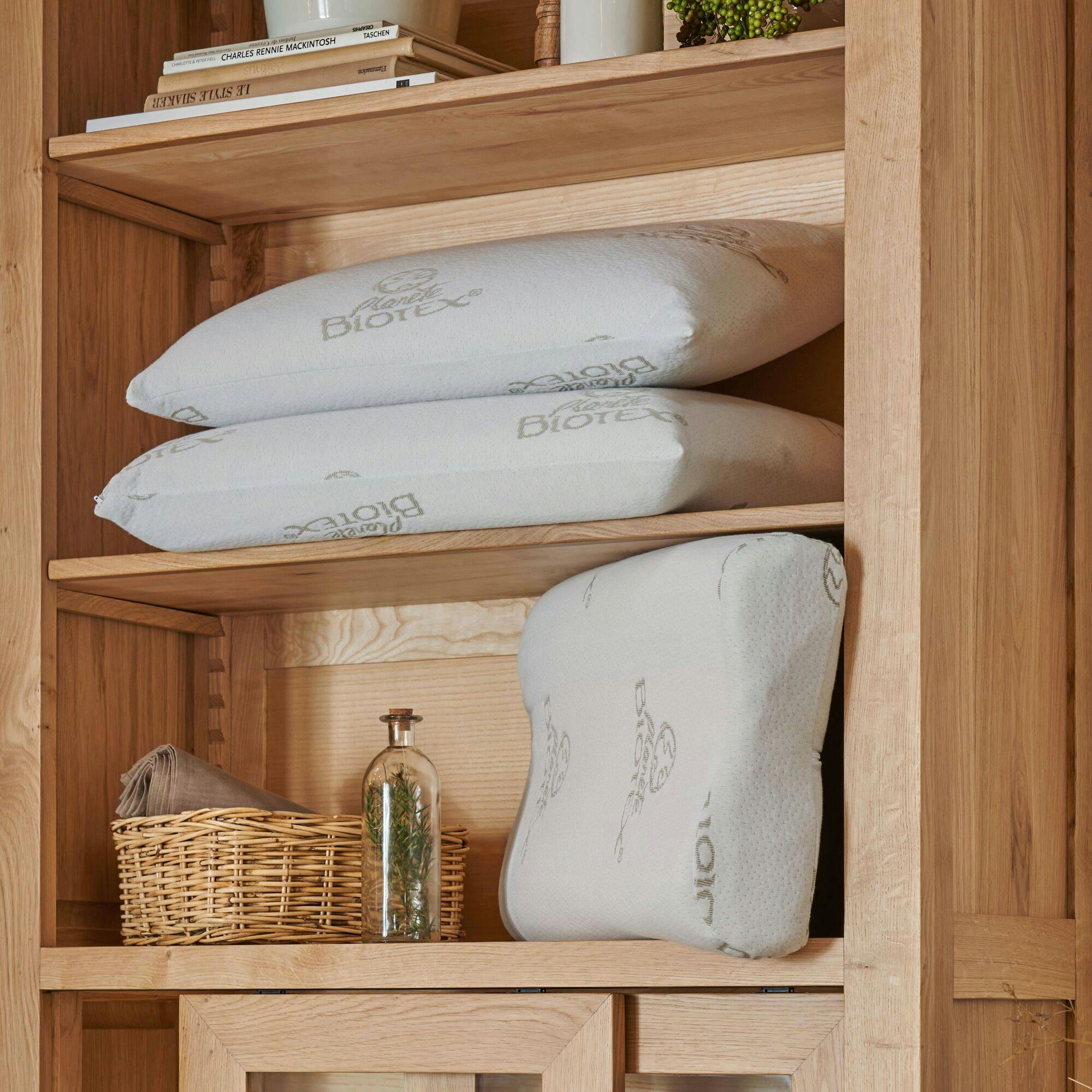 HAUMEA - Oreiller Ergonomique en Latex 40 x 60 cm