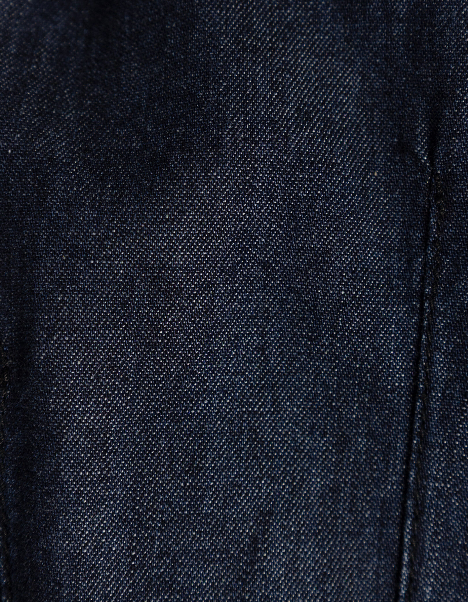 Combinaison large en jean brut sans manches Femme