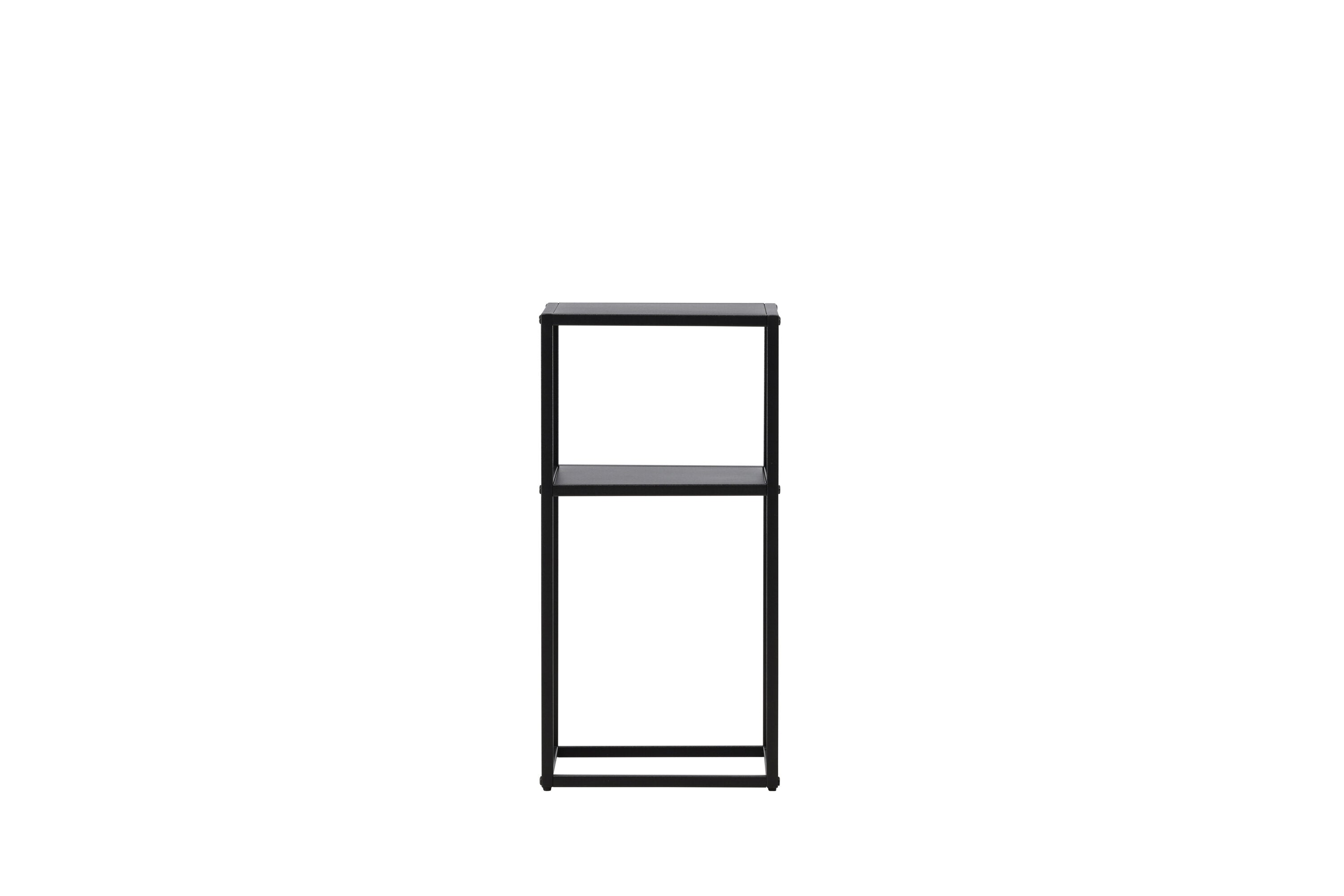 Rebellenclub Sidetable Yiska - 30 x 30 cm - Zwart