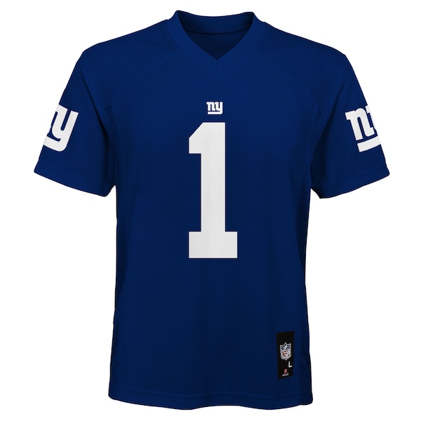 Malik Nabers New York Giants Outerstuff Preschool Replica Player Jersey - Royal