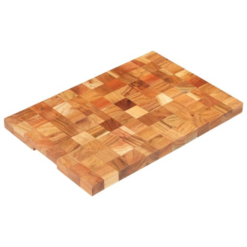 NNEVL Chopping Board 60x40x3.8 cm Solid Acacia Wood