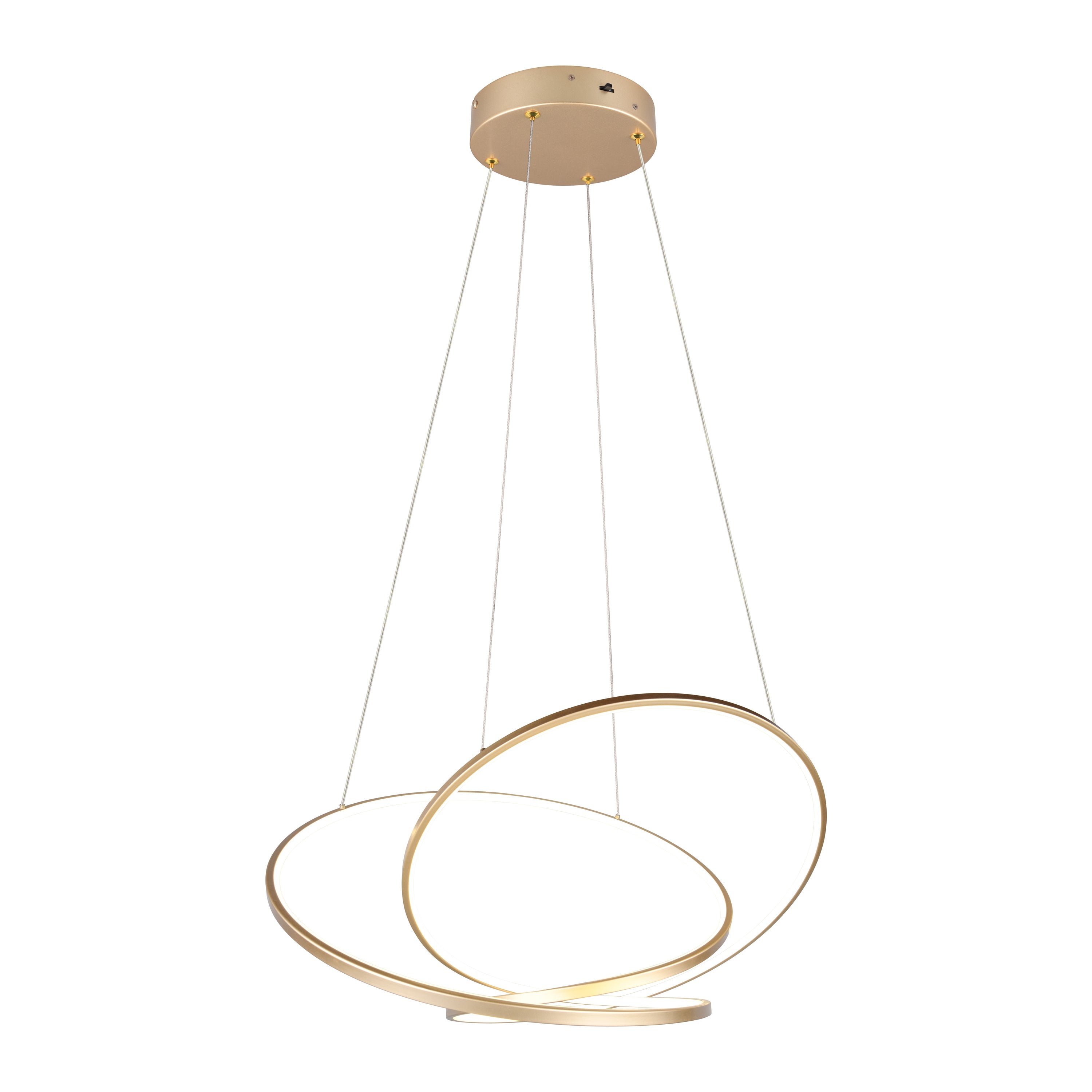 Trio Darvin Hanglamp B 84 x D 66 cm - Goud