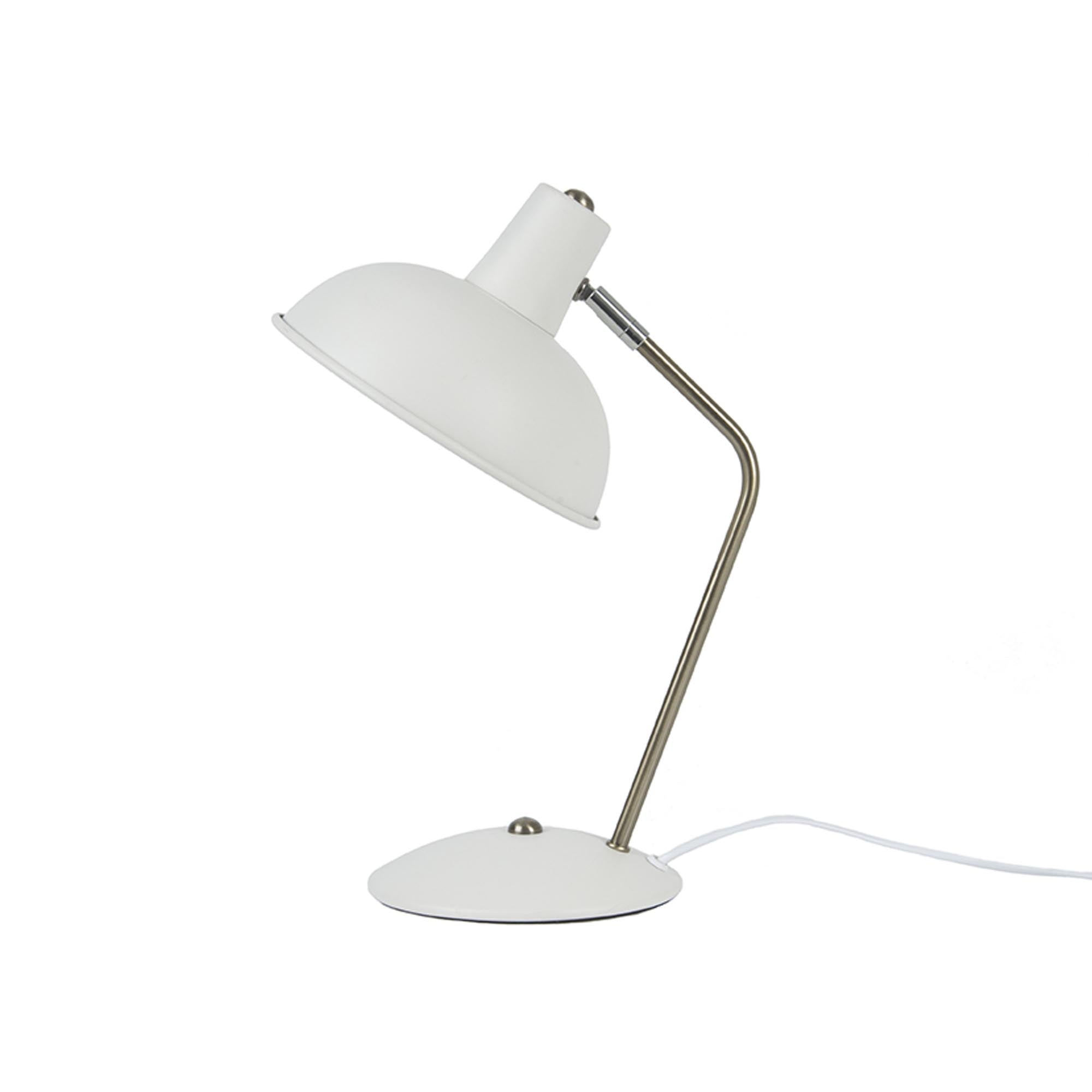 Leitmotiv tafellamp Hood - wit - 19.5x19.5x37.5cm