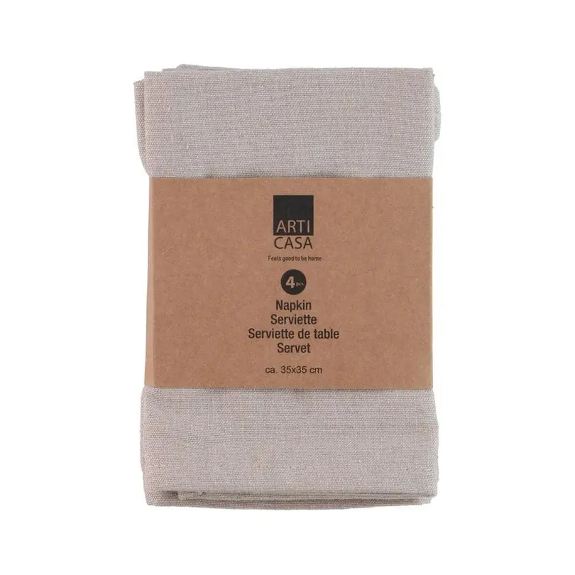 Serviette 4er-Set Arti Casa