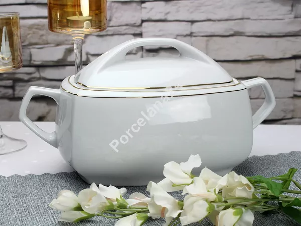Serwis obiadowy na 6 osób (25 el) Ćmielów - Pułaski 3604