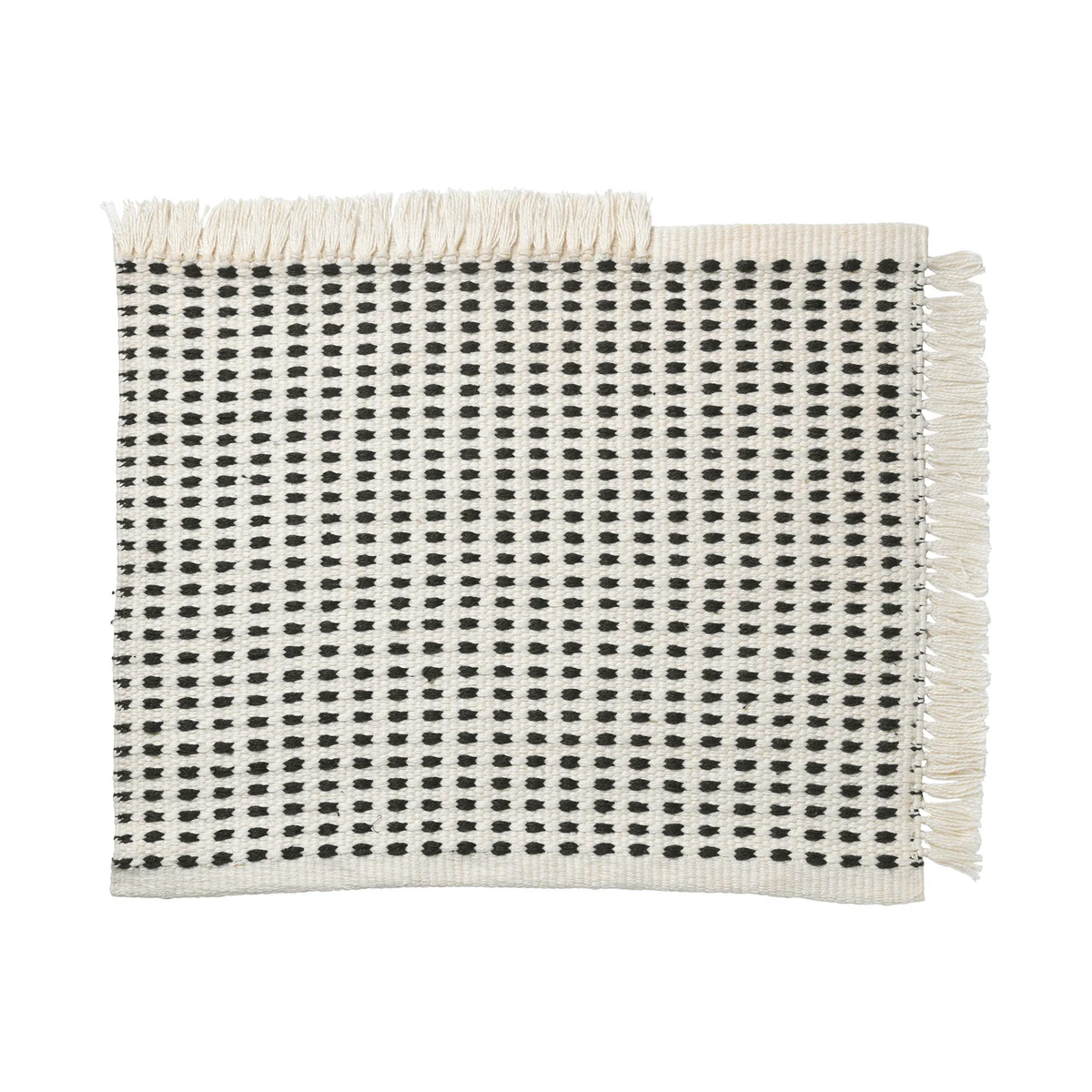 Ferm Living - Way Outdoor Matte, 50 x 70 cm, off-white / blau
