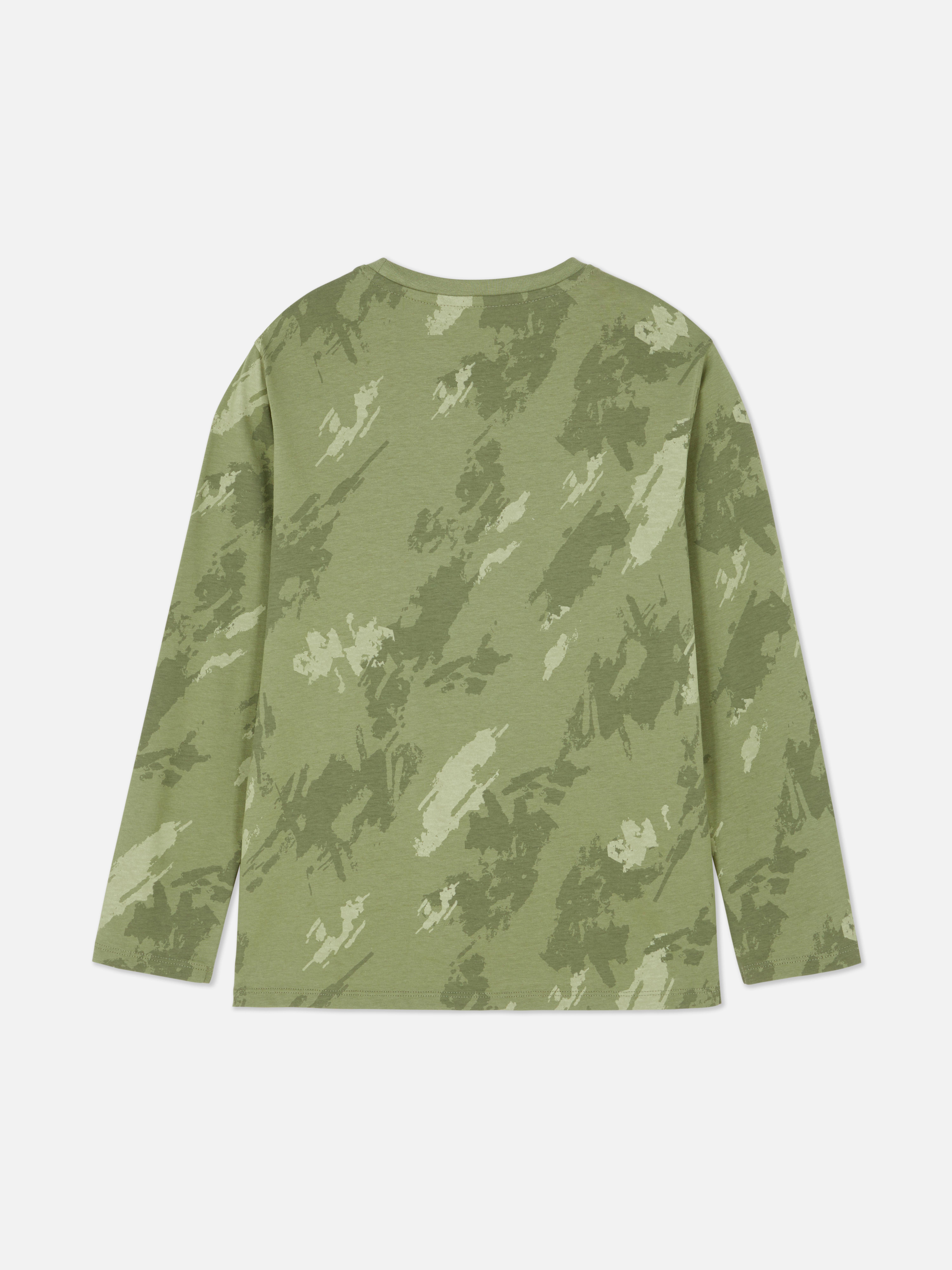 7-15yrs | Printed Long Sleeve T-Shirt