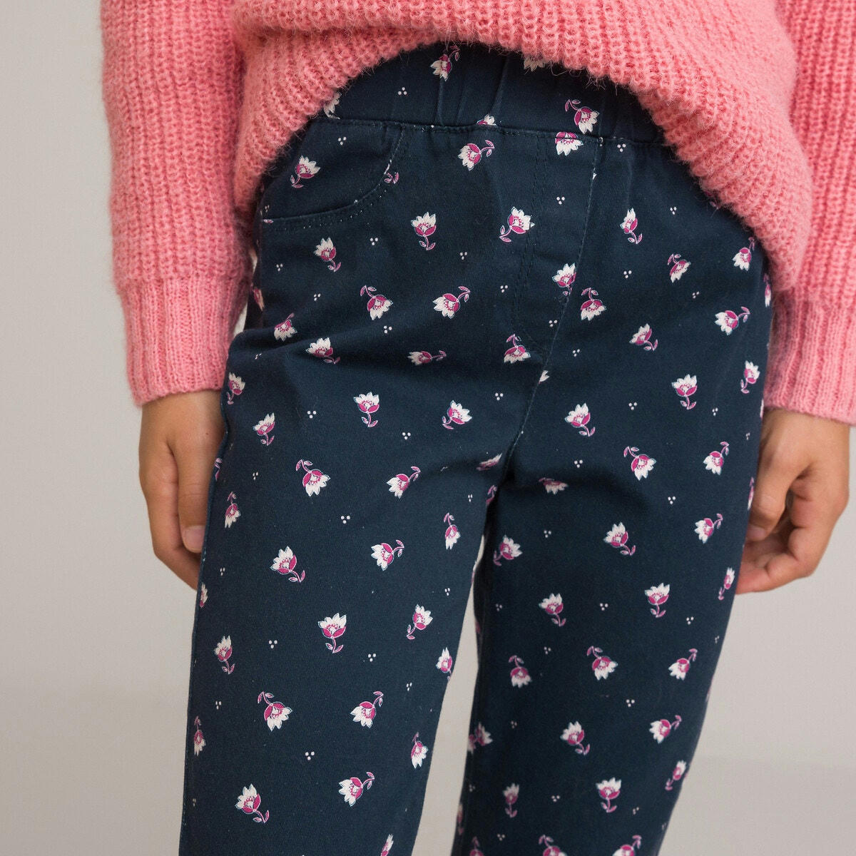 Pantalon jegging imprimé fleurs
