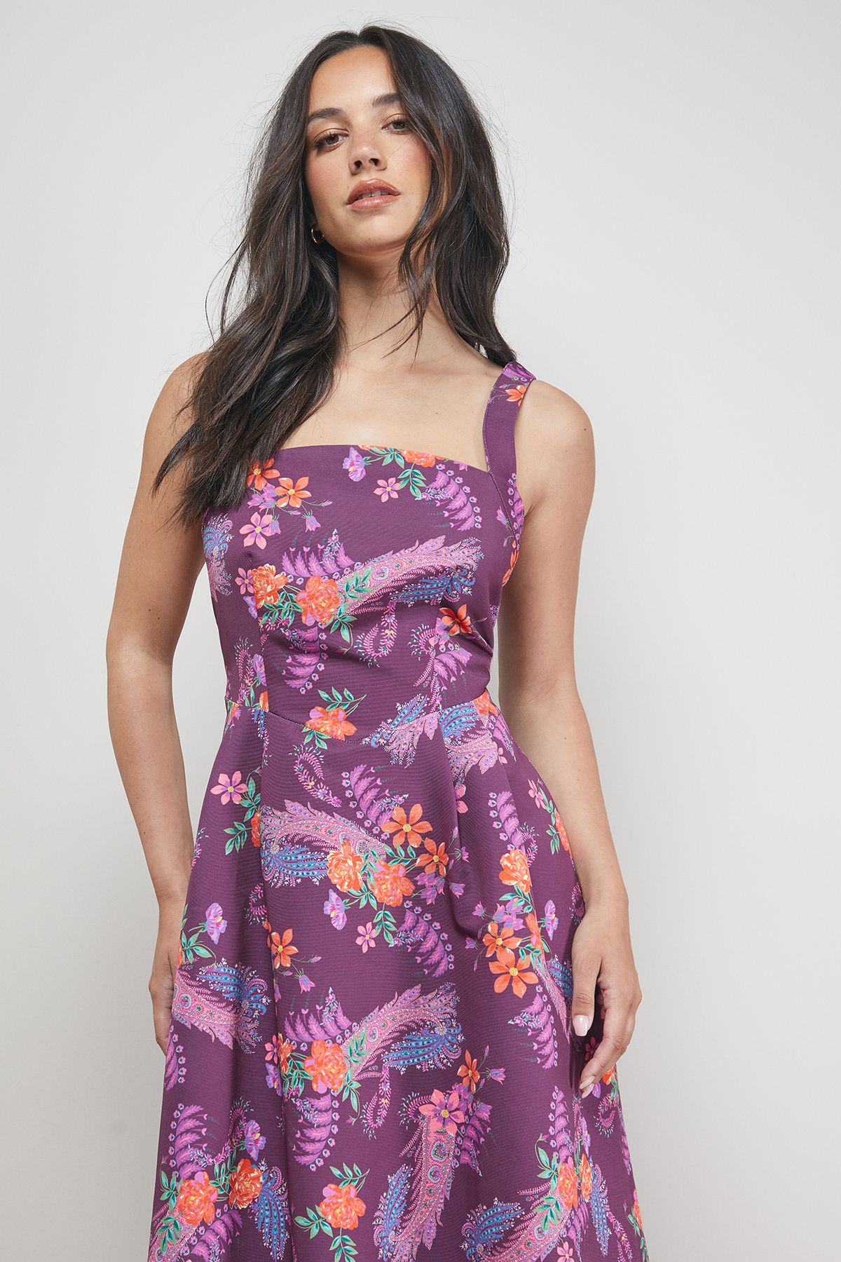 Oasis Strappy Midi Prom Dress