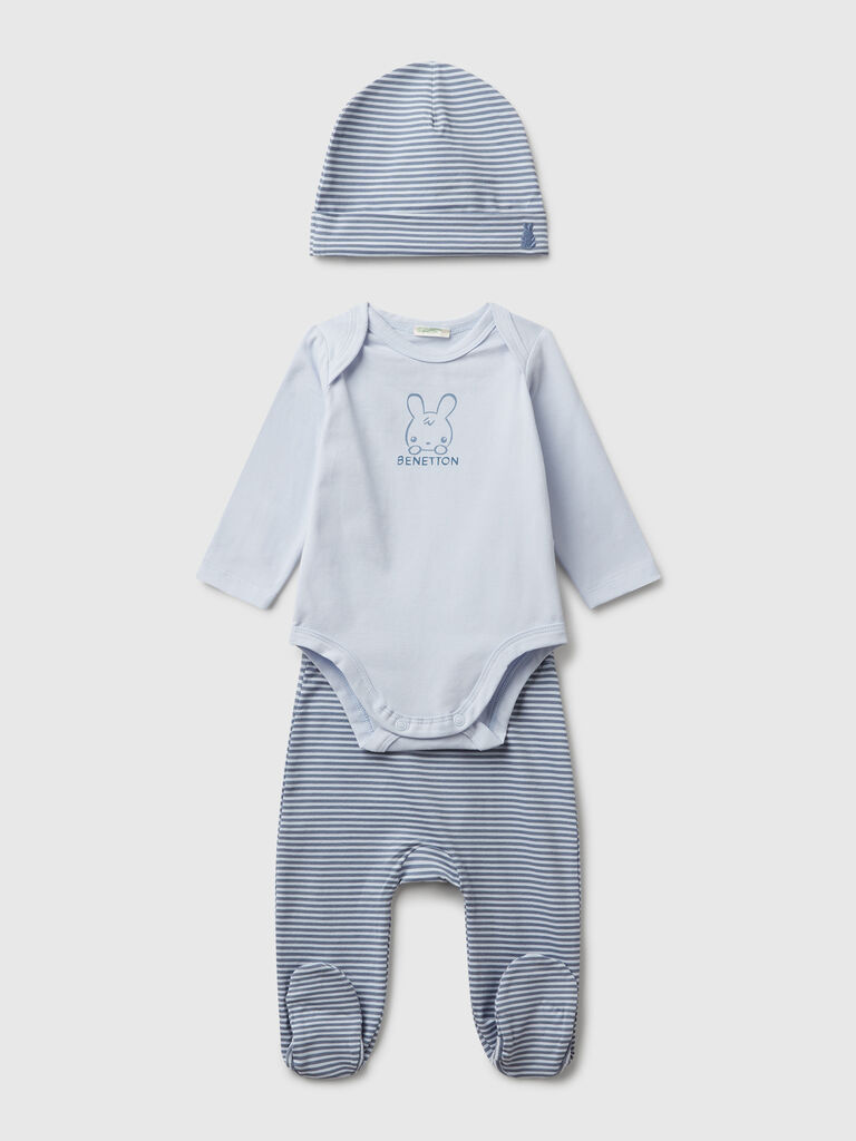 Stretch cotton outfit