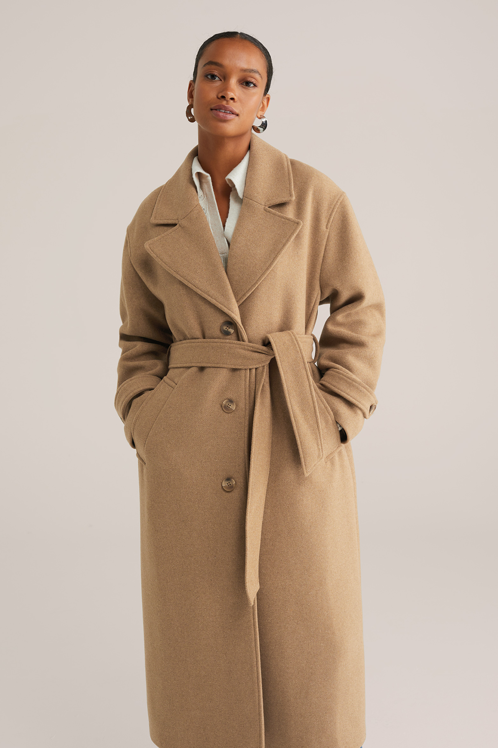 Dames jas van wolmix